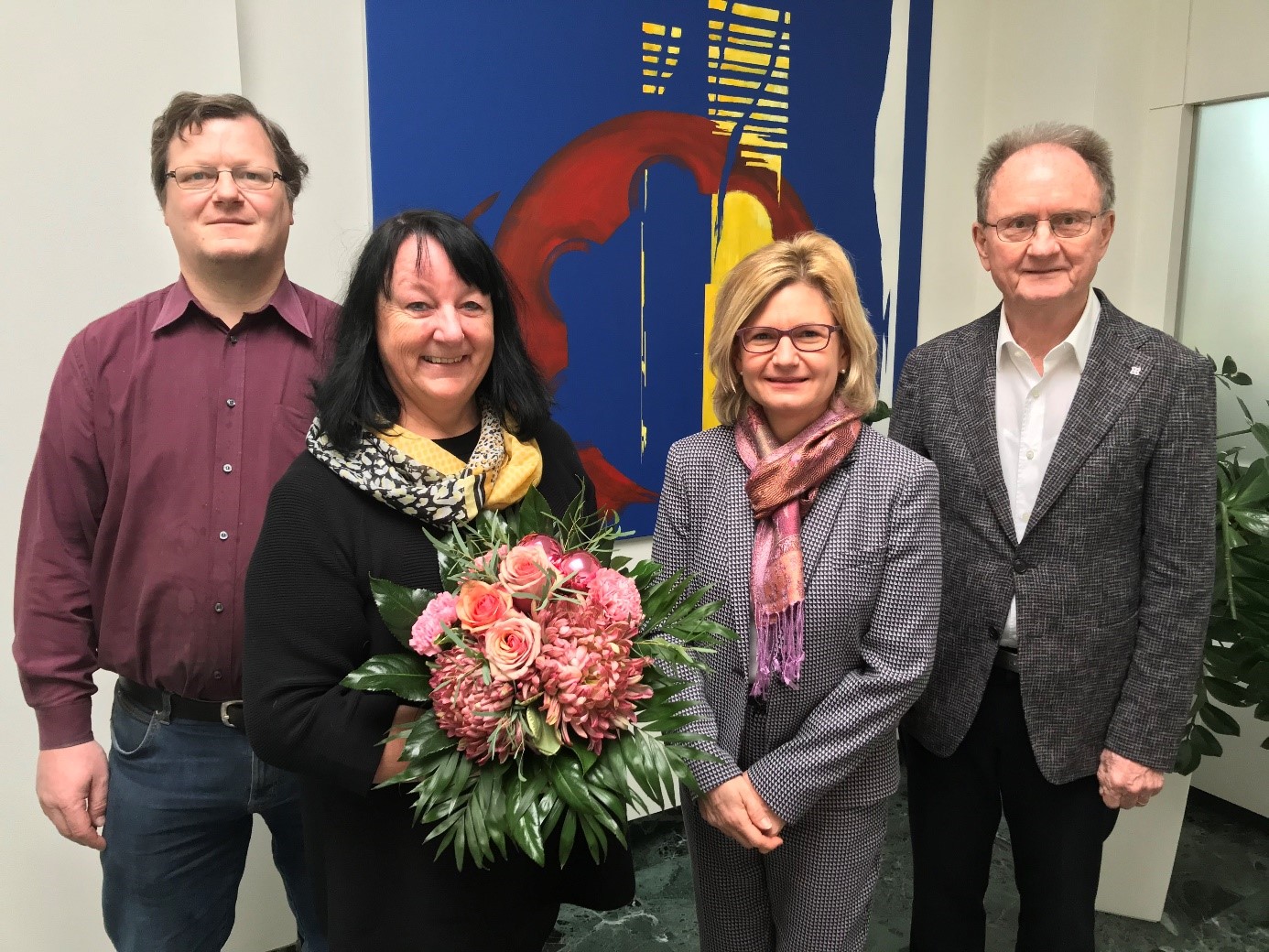 Jubilarehrung bei Johs. Boss 2019