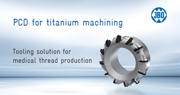 PCD for Titanium Machining: Special Thread Milling Cutter for Bone Screws