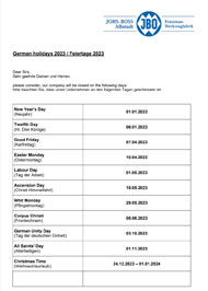 Feiertage Deutschland 2022